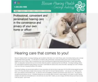 Blossomhearinghealth.com(BlossomHearingHealth Northeast Ohio) Screenshot