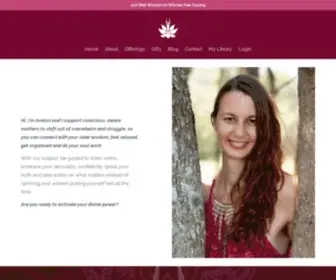 Blossomingwoman.com.au(Live life beautifully) Screenshot