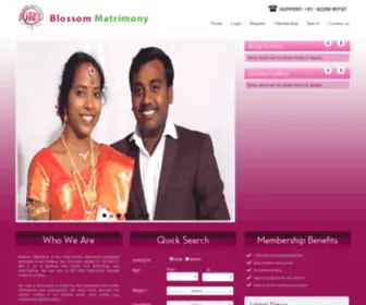 Blossommatrimony.com(Blossom Matrimony) Screenshot