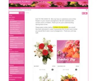 Blossomsfloristallenpark.com(Allen Park Florist) Screenshot