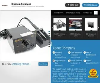 Blossomsolutions.in(Blossom Solutions) Screenshot