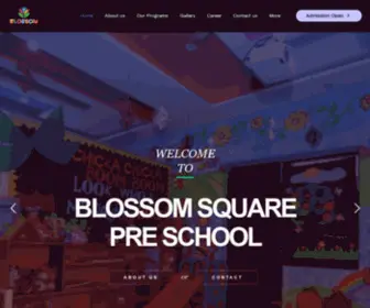 Blossomsquarepreschool.com(Blossom Square Pre School) Screenshot