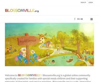 Blossomville.org(Blossomville) Screenshot