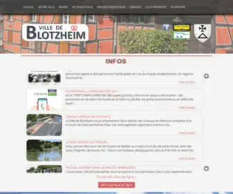 Blotzheim.fr(Ville de Blotzheim) Screenshot