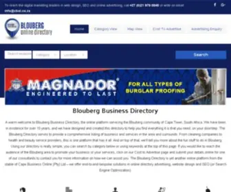 Bloubergdirectory.co.za(Blouberg Business Directory) Screenshot