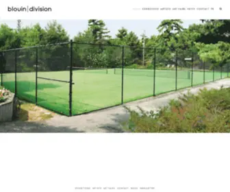 Blouin-Division.com(BLOUIN DIVISION) Screenshot