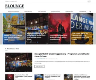 Blounge.at(Das Graz Magazin) Screenshot