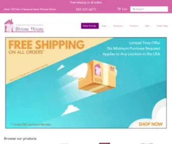 Blousehouse.com(A Personal Touch in Women's Plus Size Clothing) Screenshot