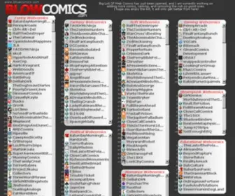 Blowcomics.com(Big List of Web Comics) Screenshot
