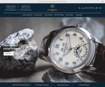 Blowers-Jewellers.co.uk(Pre-Owned & Second-Hand Luxury Watches) Screenshot