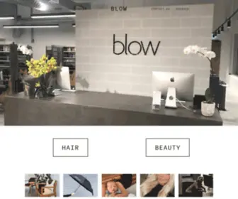 Blowsalon.com.au(Blow) Screenshot