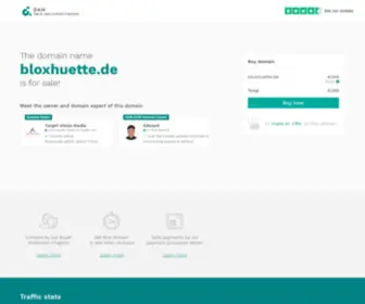 Bloxhuette.de(Gartenhaus) Screenshot