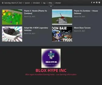 Bloxhypeinc.com(BLOX HYPE INC) Screenshot