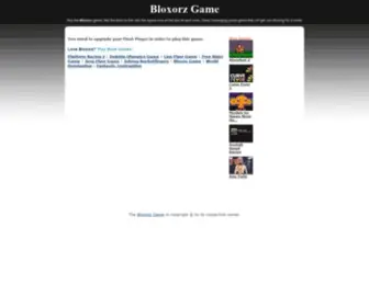 Bloxorzgame.com(Bloxorz Game) Screenshot
