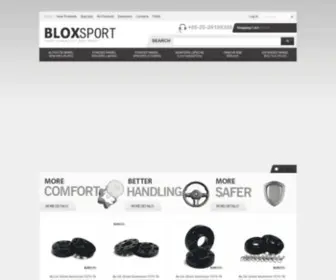 Bloxsport.com(BLOXsport Wheel Spacers) Screenshot