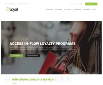 Bloyal.com(Build customer lifetime value with the most powerful loyalty software on the market. bLoyal) Screenshot