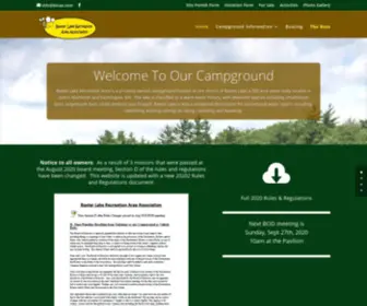 Blraa.com(Baxter Lake Recreation Area) Screenshot