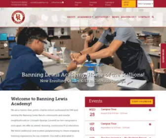 Blracademy.org(Banning Lewis Academy) Screenshot