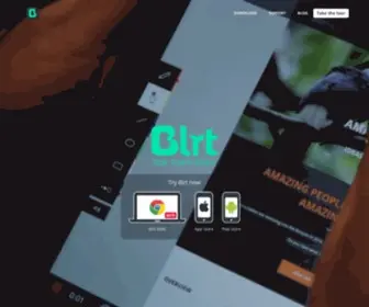 BLRT.com(Discover Blrt) Screenshot