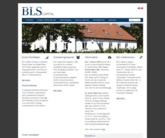 BLscapital.dk(BLS Capital) Screenshot