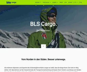 BLscargo.ch(BLS Cargo) Screenshot