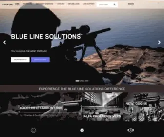 Blsolutions.ca(Blue Line Solutions) Screenshot