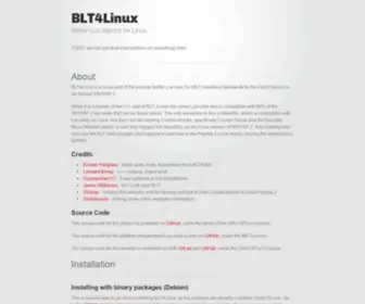 BLT4Linux.info(BLT4Linux info) Screenshot