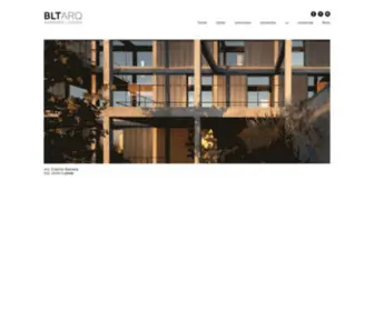 Bltarq.com.ar(BLTARQ estudio de arquitectura Barrera Lozada) Screenshot