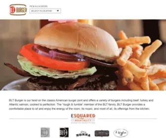 BLtburger.com(BLT Burger) Screenshot