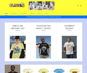 BLTshirt.com(B.L) Screenshot