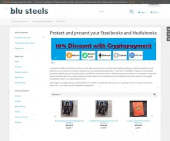 Blu-Steels.com(Startseite von) Screenshot