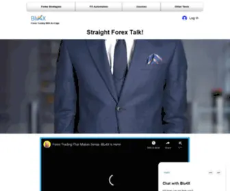 Blu4X.com(Forex Solutions) Screenshot