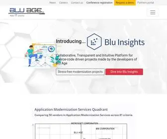 Bluage.com(Modernization to Java and .NET by Blu Age) Screenshot