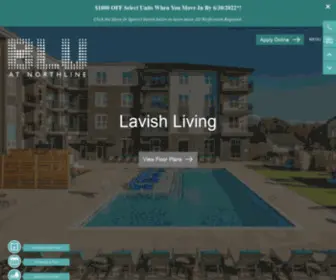 Bluatnorthline.com(Apartments for Rent in Charlotte) Screenshot