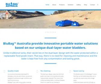 Blubag.com.au(BluBag Australia) Screenshot