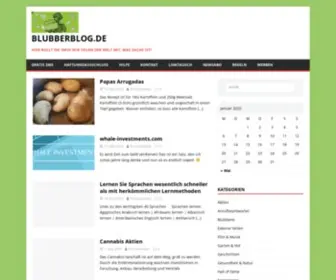 Blubberblog.de Screenshot