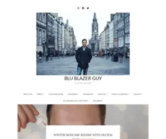 Blublazerguy.com(LIFESTYLE BLOGGER) Screenshot