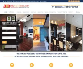 Blubuildblox.com(Best Interior Designers in Delhi) Screenshot