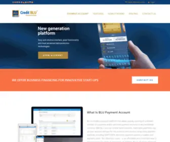 Blu.cc(BLU Payment Account) Screenshot
