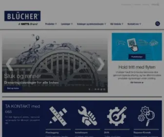 Blucher.no(BLÜCHER) Screenshot