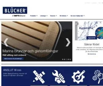 Blucher.se(BLÜCHER) Screenshot