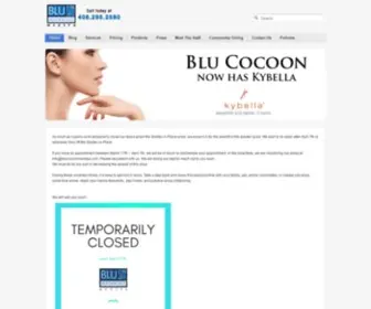 Blucocoonmedspa.com(Blu Cocoon MedSpa San Jose) Screenshot