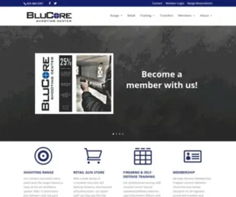 Blucoreshootingcenter.com(BluCore Shooting Center) Screenshot