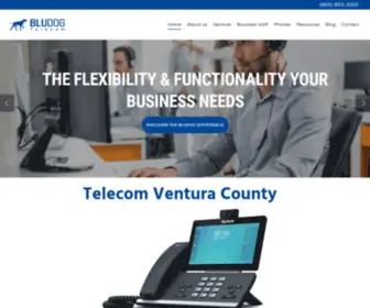 Bludogtelecom.com(Ventura County Telecommunications Company) Screenshot