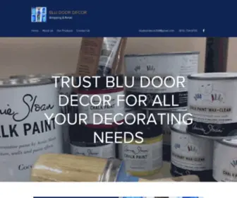 Bludoordecor.com(Blu Door Decor) Screenshot