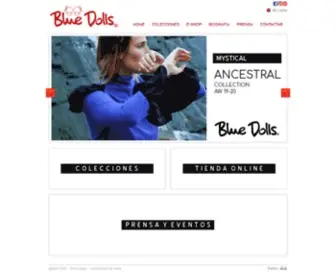 Blue-Dolls.com(Blue Dolls Brand) Screenshot