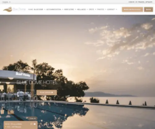 Blue-Dome-Hotel.gr(Blue Dome Hotel) Screenshot