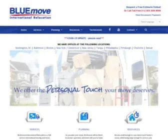 Blue-Move.com(BLUEmove International Relocation) Screenshot