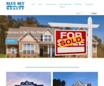 Blue-SKY-Realty.com(Blue Sky Realty) Screenshot