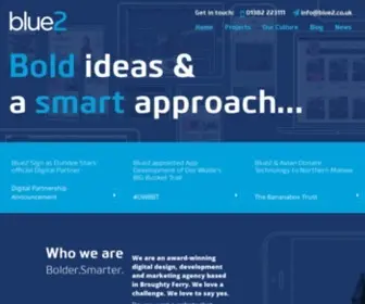 Blue2.co.uk(Blue2 Digital) Screenshot